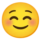 smiling face + slightly frowning face
