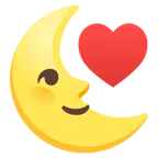 cuori + faccina ultimo quarto di luna