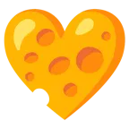 cuori + fetta di formaggio