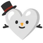 cuori + pupazzo di neve senza neve