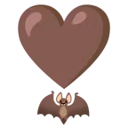 punto esclamativo a cuore + pipistrello