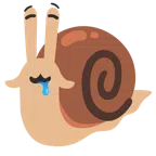 หอยทาก + น้ำลายไหล