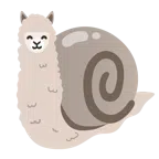 หอยทาก + ลามะ
