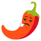 faccina che espira + peperoncino