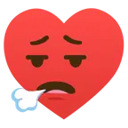 faccina che espira + cuori