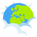testa tra le nuvole + Europa e Africa