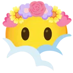 testa tra le nuvole + tulipano