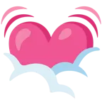 testa tra le nuvole + cuore che batte