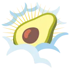 testa tra le nuvole + avocado