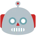 czarodziejska różdżka + głowa robota