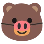 หมี + หน้าหมู