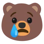 หมี + ร้องไห้