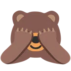 หมี + ลิงปิดตา