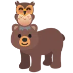 หมี + นกฮูก