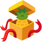 Geschenk + Ananas