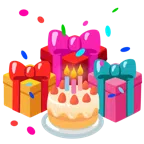 Geschenk + Geburtstagskuchen