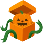 Geschenk + Halloweenkürbis