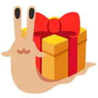 Geschenk + Schnecke