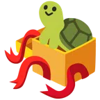 Geschenk + Schildkröte