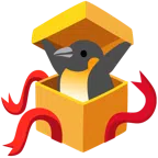 Geschenk + Pinguin