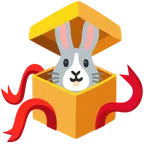 Geschenk + Hasengesicht