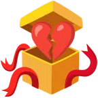 Geschenk + gebrochenes Herz