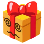 Geschenk + schwindlig