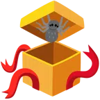 Geschenk + Spinne