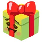 Geschenk + würgendes Gesicht