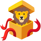 Geschenk + Löwe