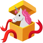 Geschenk + Einhorn