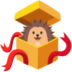 Geschenk + Igel