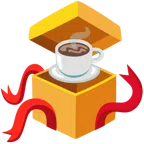 Geschenk + Heißgetränk
