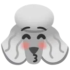พุดเดิ้ล + หยีตาส่งจุ๊บ