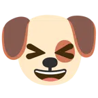 หน้าสุนัข + ยิ้มตาหยี