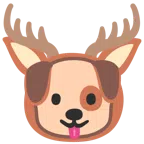 หน้าสุนัข + กวาง
