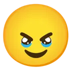 face holding back tears + angry face