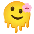 melting face + cherry blossom