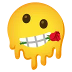 melting face + rose