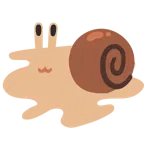 melting face + snail