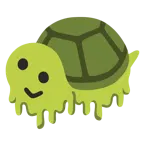 melting face + turtle