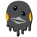 melting face + penguin