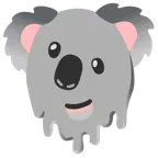 melting face + koala