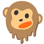 melting face + monkey face