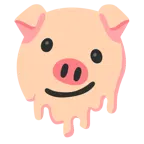melting face + pig face