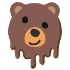 melting face + bear