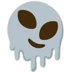 melting face + alien