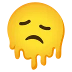 melting face + disappointed face