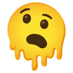 melting face + anguished face