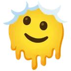 melting face + face in clouds